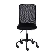 CADEIRA HOME OFFICE INMESH - PRETO/PRETO - Foto 2