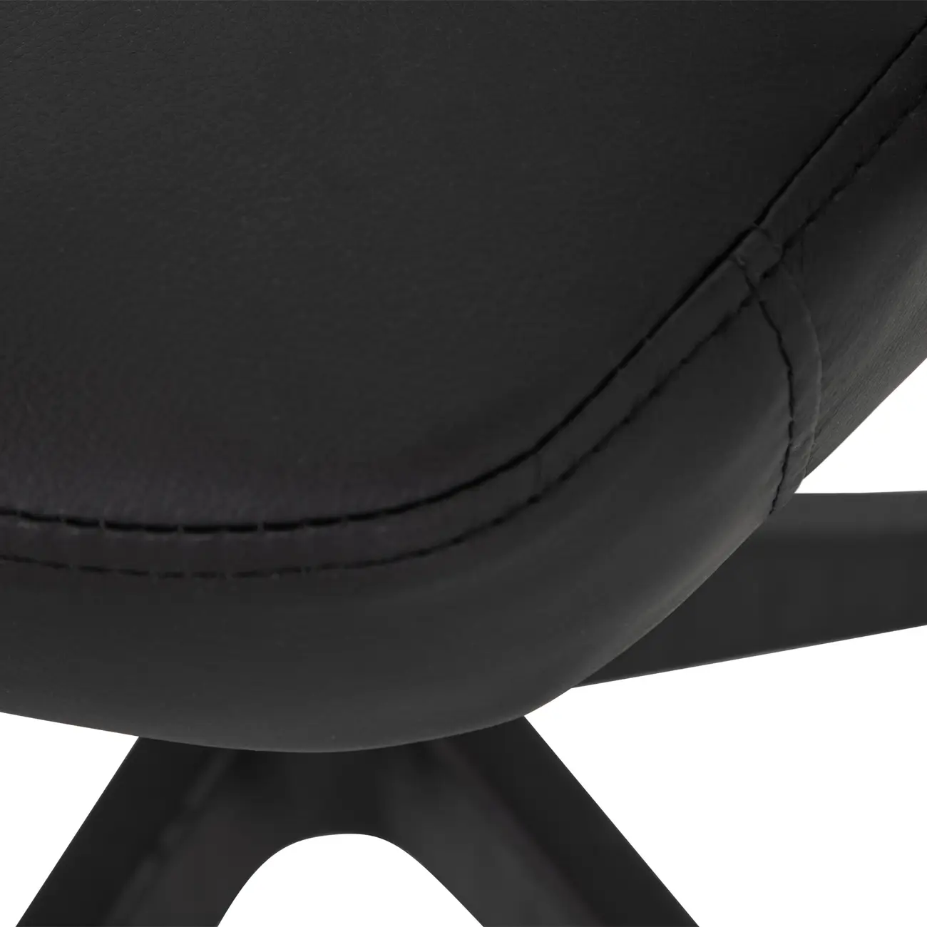 CAPSLOCK CADEIRA EXECUTIVA - PRETO/PRETO - Foto 7
