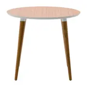 MESA DE JANTAR REDONDA 90 CM BRUNCH - FREIJÓ/FREIJÓ - Foto 1