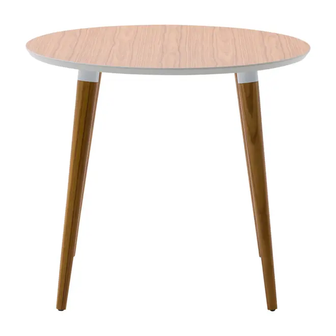 MESA DE JANTAR REDONDA 90 CM BRUNCH - FREIJÓ/FREIJÓ - Foto 1