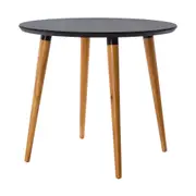 MESA REDONDA 90 CM JADE - NOZES/PRETO - Foto 2