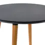 MESA REDONDA 90 CM JADE - NOZES/PRETO - Foto 3