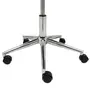 CADEIRA HOME OFFICE SHELBY - CROMADO/OLD MARROM - Foto 6