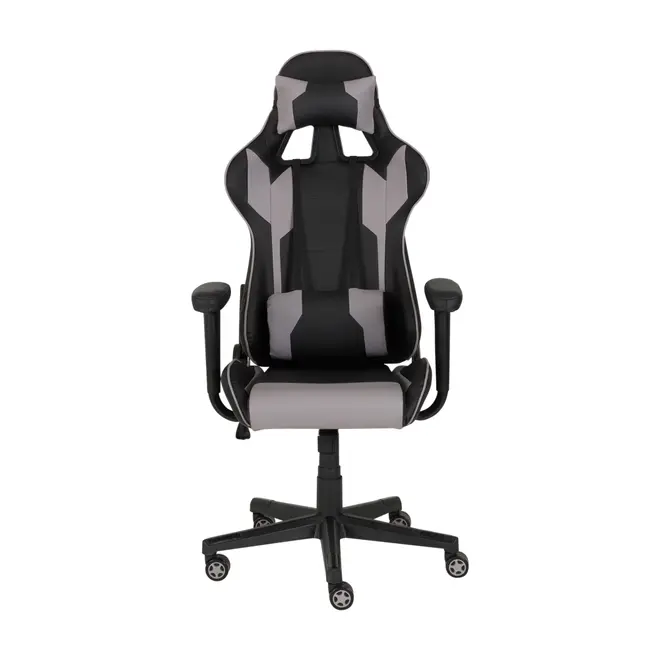 CADEIRA GAMER PROGAMER - PRETO/CINZA - Foto 2