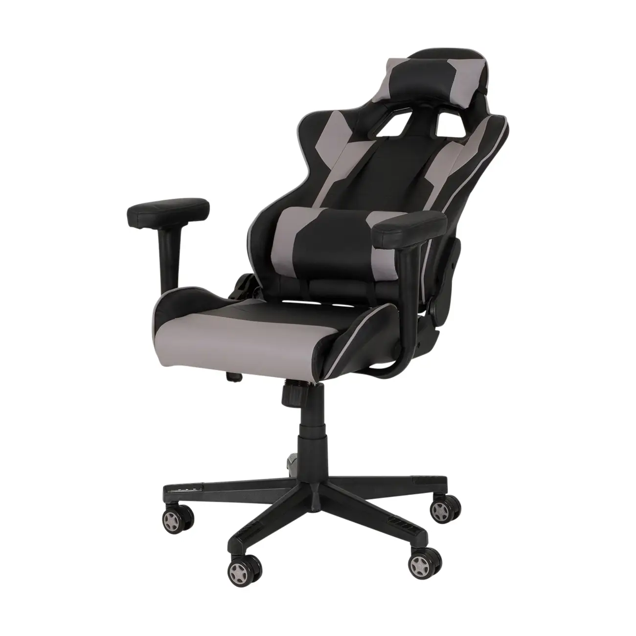 CADEIRA GAMER PROGAMER - PRETO/CINZA - Foto 3