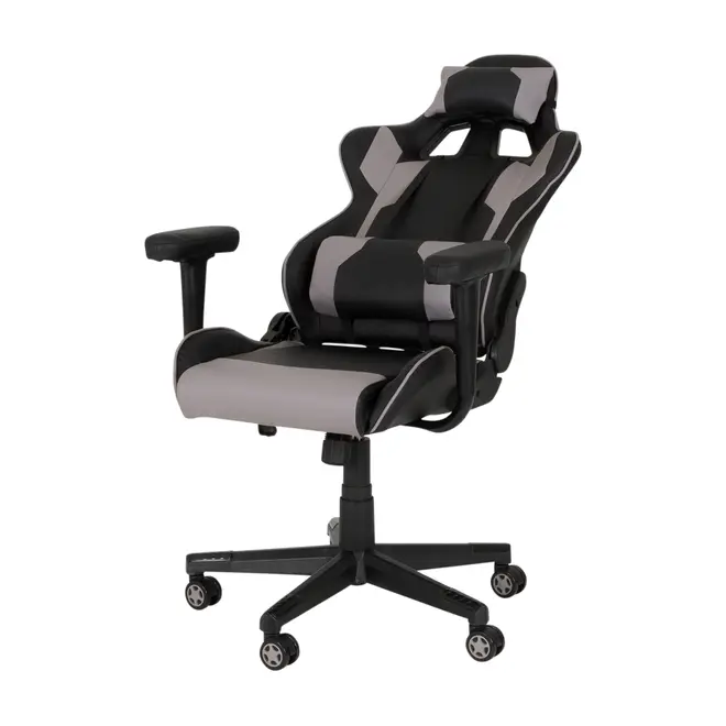 CADEIRA GAMER PROGAMER - PRETO/CINZA - Foto 3