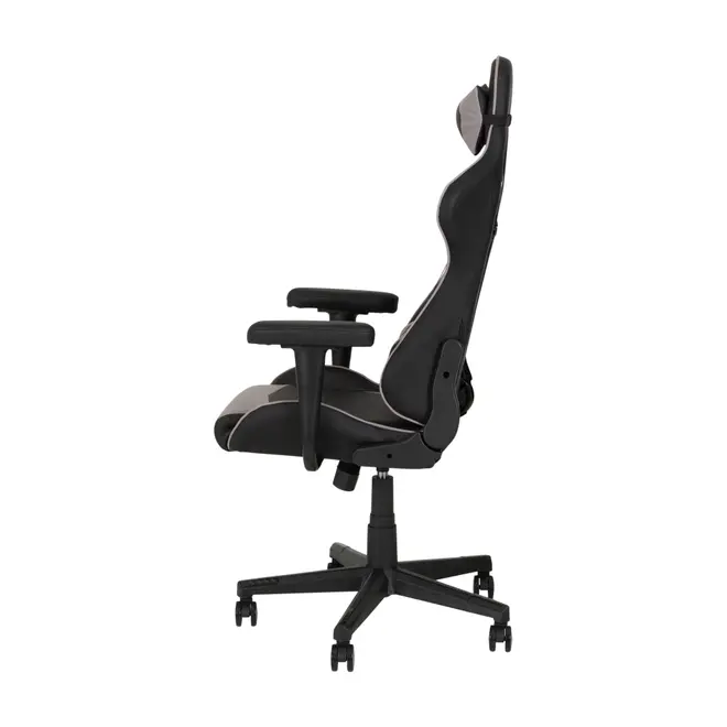 CADEIRA GAMER PROGAMER - PRETO/CINZA - Foto 4