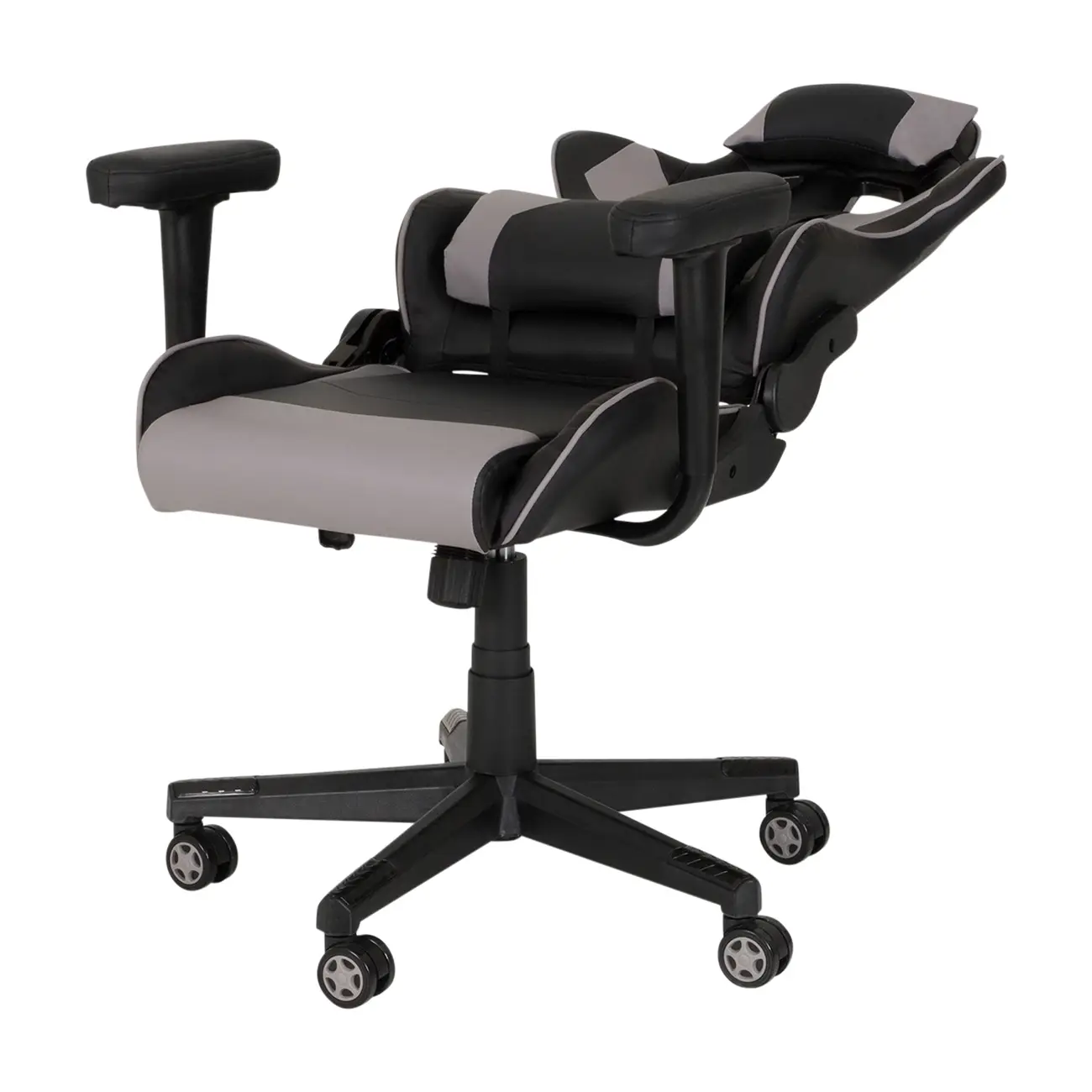 CADEIRA GAMER PROGAMER - PRETO/CINZA - Foto 7