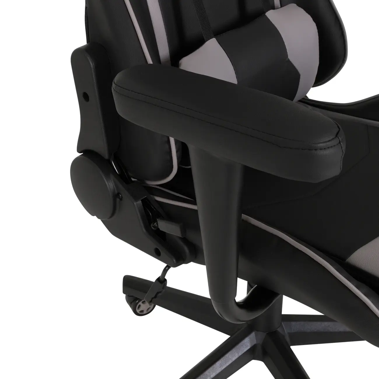 CADEIRA GAMER PROGAMER - PRETO/CINZA - Foto 10