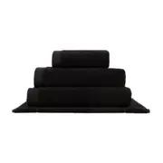 TOALHA DE ROSTO 90 CM X 48 CM CUSHY - PRETO - Foto 5
