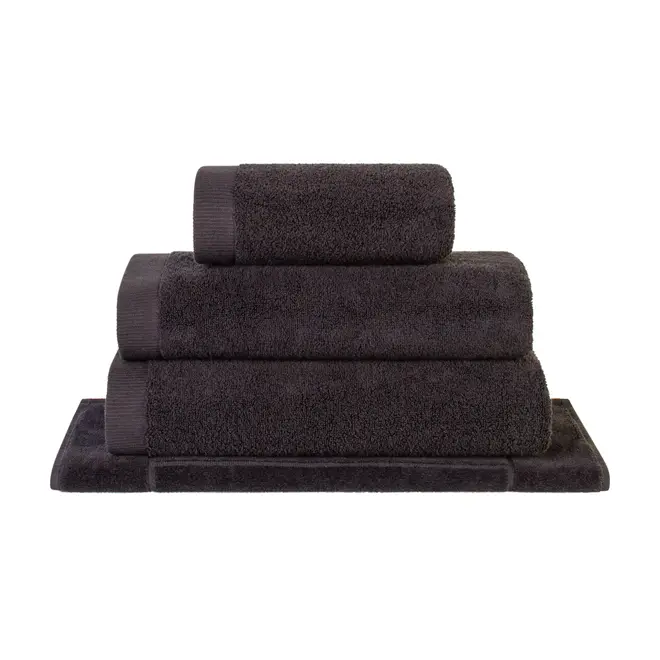 TOALHA DE ROSTO 90 CM X 48 CM CUSHY - PRETO - Foto 8