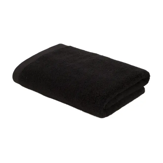 TOALHA DE BANHO 1,40 M X 70 CM CUSHY - PRETO - Foto 1