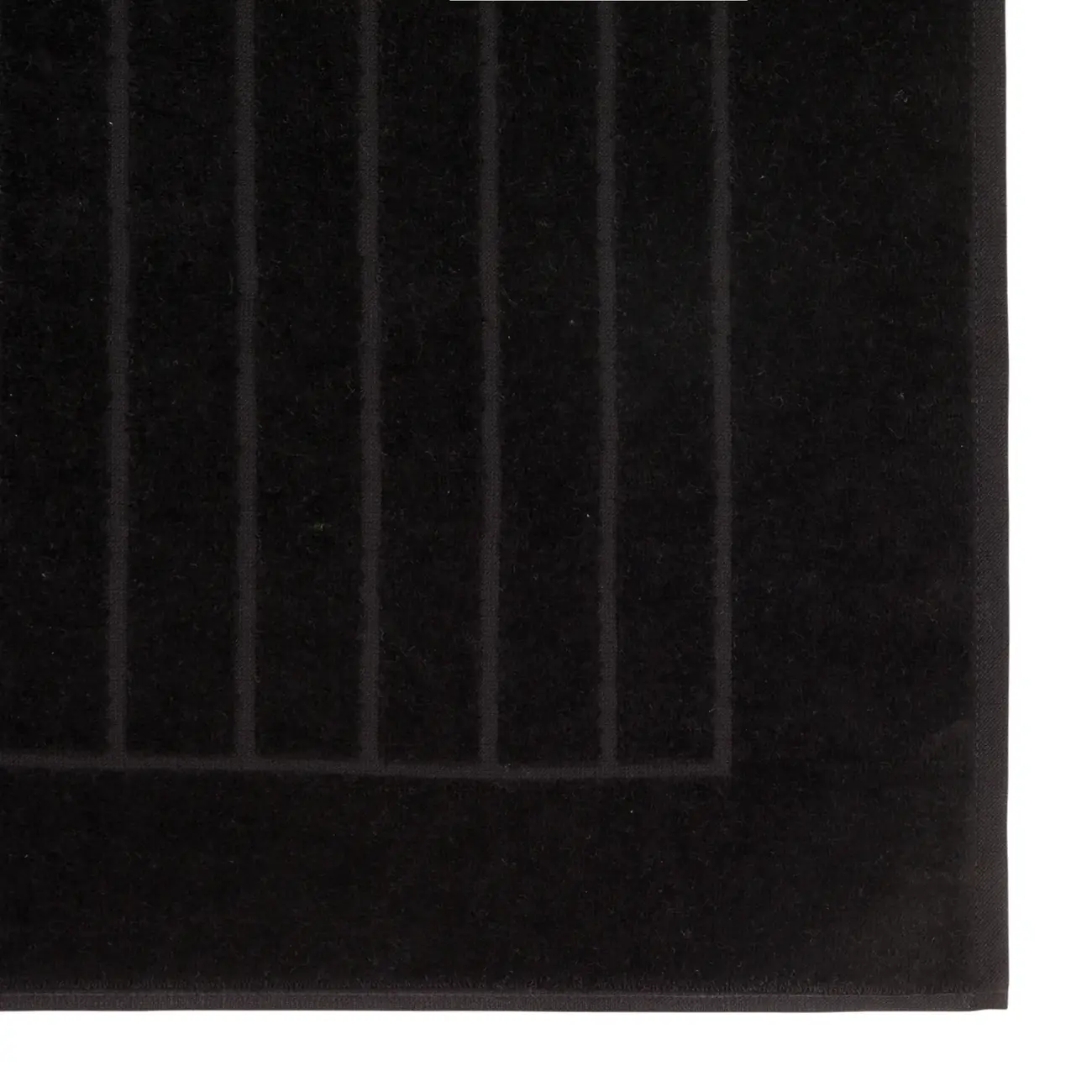 TOALHA DE PISO 80 CM X 48 CM CUSHY - PRETO - Foto 2