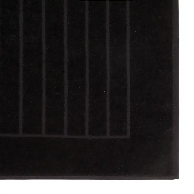 TOALHA DE PISO 80 CM X 48 CM CUSHY - PRETO - Foto 2