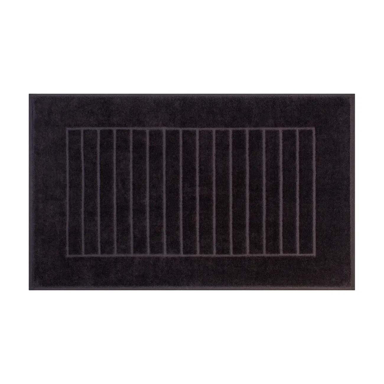 TOALHA DE PISO 80 CM X 48 CM CUSHY - PRETO - Foto 5