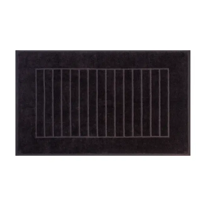 TOALHA DE PISO 80 CM X 48 CM CUSHY - PRETO - Foto 5