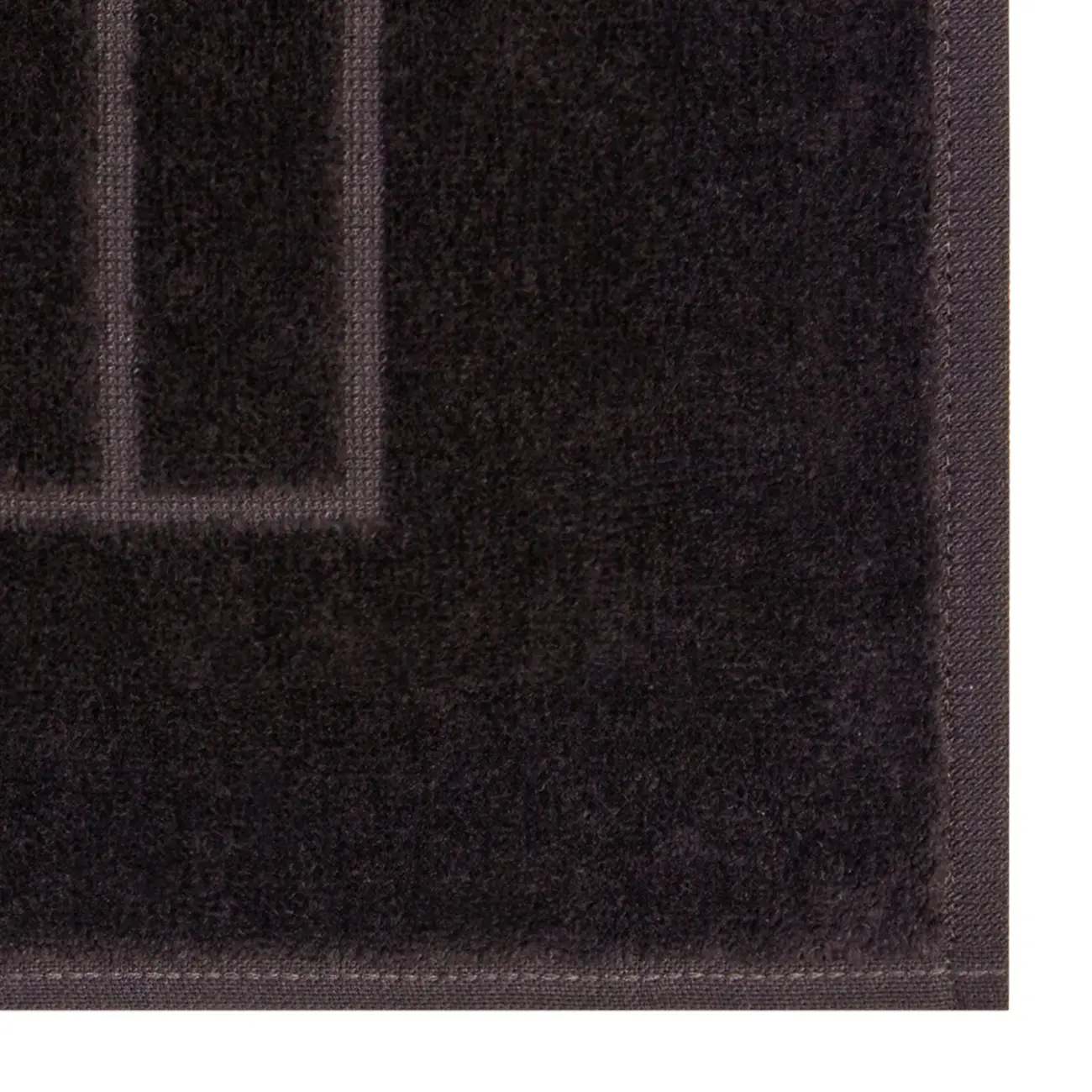 TOALHA DE PISO 80 CM X 48 CM CUSHY - PRETO - Foto 6