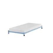 CAMA DE SOLTEIRO INFERIOR 78 CM FLAT - AZUL CLARO - Foto 10