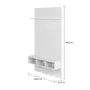 PAINEL PARA TV DE ATÉ 50 POLEGADAS 1,36 M CELL - BRANCO/BRANCO - Foto 3