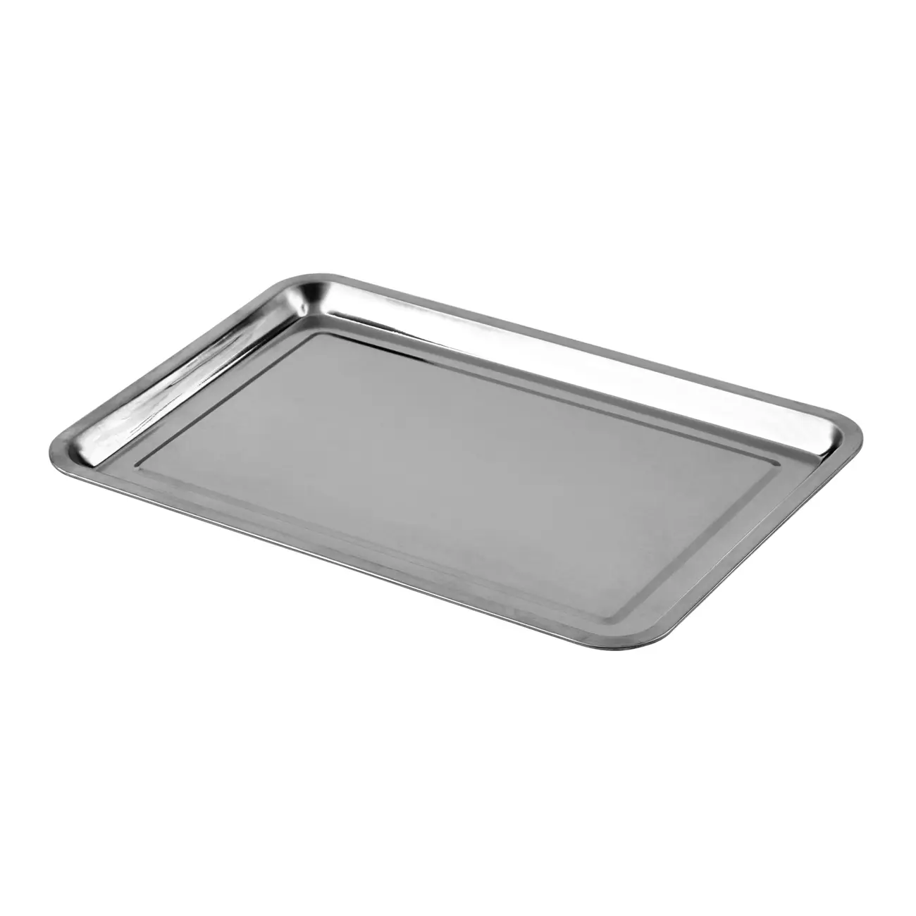 TÁBUA COM BANDEJA 47 CM X 30 CM BAMBOO - BAMBU/INOX - Foto 5