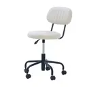 PRETO/CREAM - CADEIRA HOME OFFICE DINER