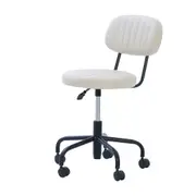 CADEIRA HOME OFFICE DINER - PRETO/CREAM - Foto 1
