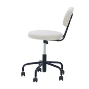 CADEIRA HOME OFFICE DINER - PRETO/CREAM - Foto 3