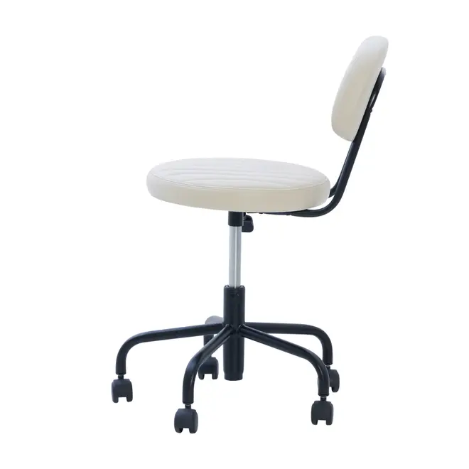CADEIRA HOME OFFICE DINER - PRETO/CREAM - Foto 3