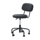 PRETO/PRETO - CADEIRA HOME OFFICE DINER