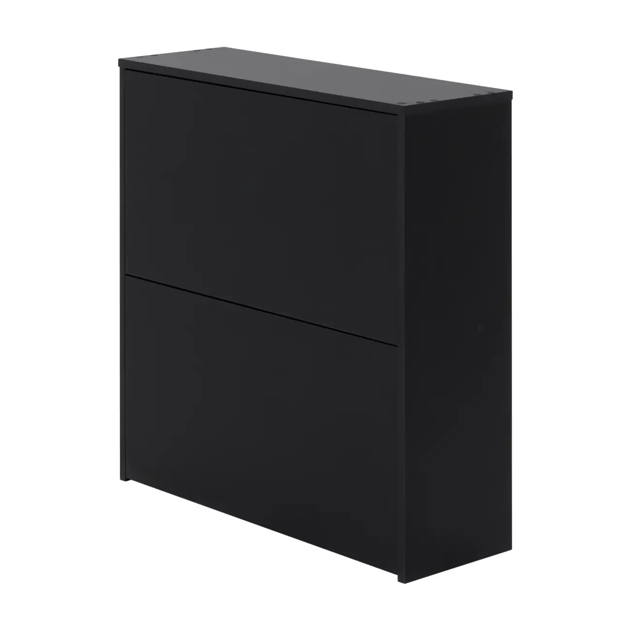 SAPATEIRA 2 PORTAS BASCULANTES BOOZ - PRETO - Foto 2