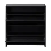 SAPATEIRA 2 PORTAS BASCULANTES BOOZ - PRETO - Foto 3