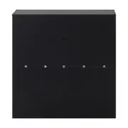 SAPATEIRA 2 PORTAS BASCULANTES BOOZ - PRETO - Foto 6