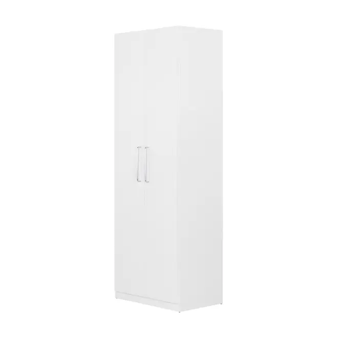 GUARDA-ROUPA 2 PORTAS 2 CABIDEIROS LIVE - BRANCO - Foto 3