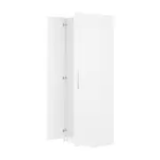 GUARDA-ROUPA 2 PORTAS 2 CABIDEIROS LIVE - BRANCO - Foto 4