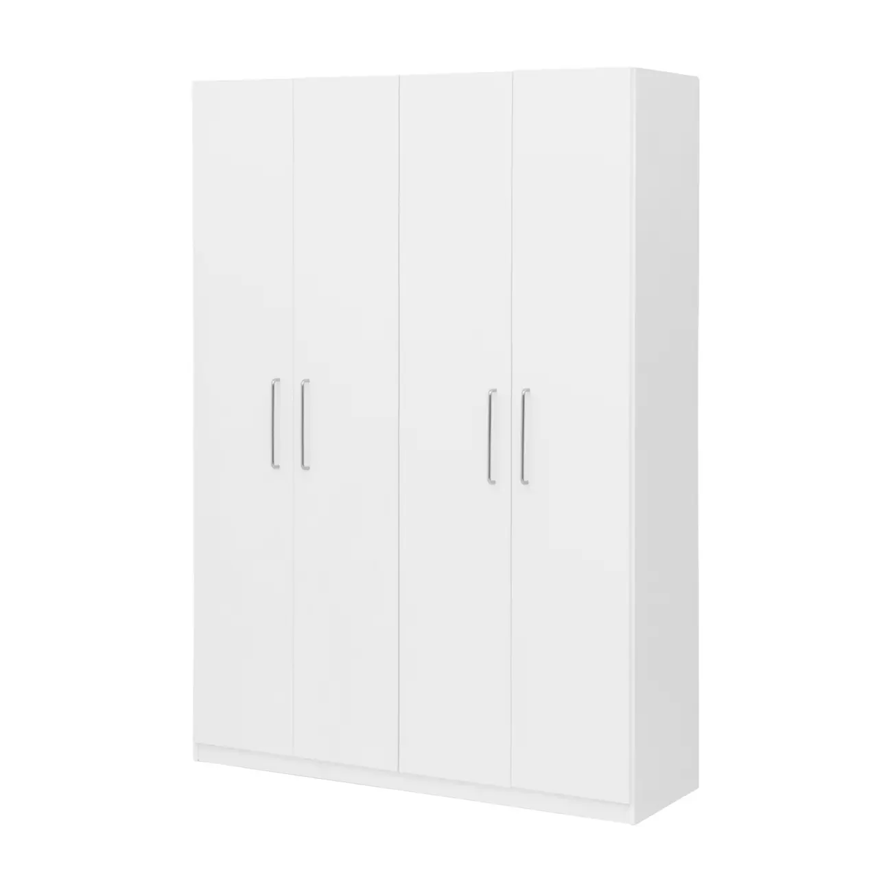 GUARDA-ROUPA 4 PORTAS 2 GAVETAS LIVE - BRANCO - Foto 3
