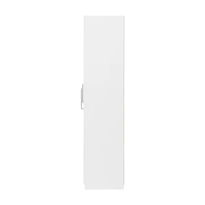 GUARDA-ROUPA 4 PORTAS 2 GAVETAS LIVE - BRANCO - Foto 5