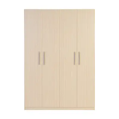 GUARDA-ROUPA 4 PORTAS 2 GAVETAS LIVE