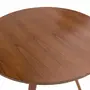 MESA DE JANTAR REDONDA 90 CM TREVO - NOZES - Foto 4