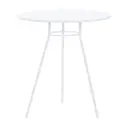 BRANCO/BRANCO - MESA DE COZINHA REDONDA 70 CM LEGS