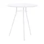 MESA DE COZINHA REDONDA 70 CM LEGS - BRANCO/BRANCO - Foto 2