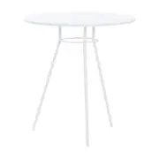 MESA DE COZINHA REDONDA 70 CM LEGS - BRANCO/BRANCO - Foto 2