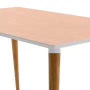 MESA DE JANTAR 1,30 M X 80 CM BRUNCH - FREIJÓ/FREIJÓ - Foto 3