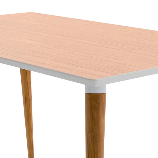MESA DE JANTAR 1,30 M X 80 CM BRUNCH - FREIJÓ/FREIJÓ - Foto 3