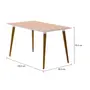 MESA DE JANTAR 1,30 M X 80 CM BRUNCH - FREIJÓ/FREIJÓ - Foto 4