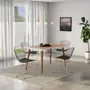 MESA DE JANTAR 1,30 M X 80 CM BRUNCH - FREIJÓ/FREIJÓ - Foto 5