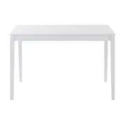 MESA DE JANTAR 1,14 M X 68 CM TWO - BRANCO - Foto 1