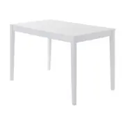MESA DE JANTAR 1,14 M X 68 CM TWO - BRANCO - Foto 2