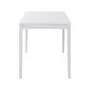 MESA DE JANTAR 1,14 M X 68 CM TWO - BRANCO - Foto 3