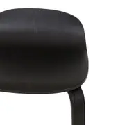 BANQUETA BENT - EBANIZADO/CROMADO - Foto 5