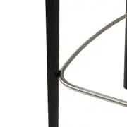 BANQUETA BENT - EBANIZADO/CROMADO - Foto 6